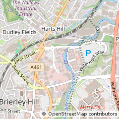 Map of Brierley Hill