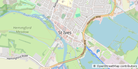 Map of ST. Ives