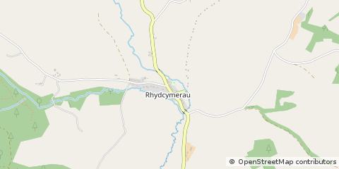 Map of Llandeilo, Dyfed