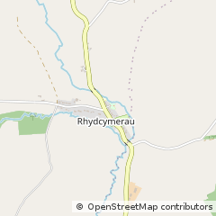Map of Llandeilo, Dyfed