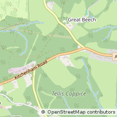 Map of Battle, East Sussex