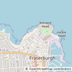 Map of Fraserburgh