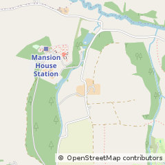 Map of Launceston, Cornwall