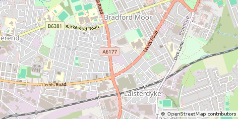 Map of Bradford