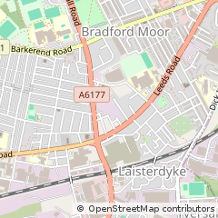 Map of Bradford