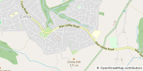Map of Neath