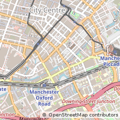Map of Manchester