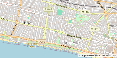 Map of Hove