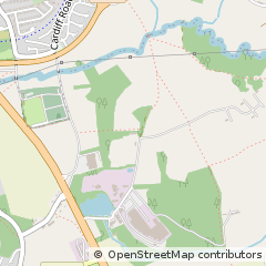 Map of Pontyclun, Mid Glamorgan