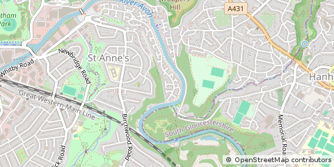 Map of Bristol