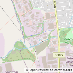 Map of Sutton-in-Ashfield, Nottinghamshire