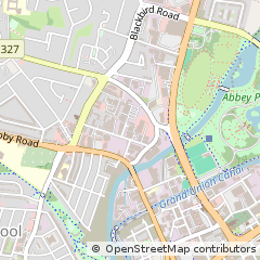 Map of Leicester
