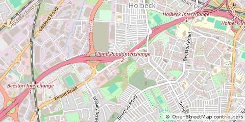 Map of Leeds
