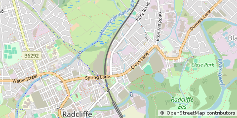 Map of Manchester