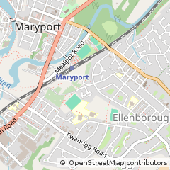 Map of Maryport