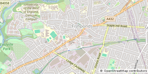 Map of Bristol