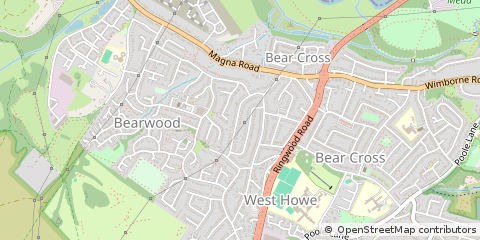 Map of Bournemouth
