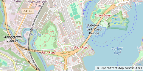Map of Cardiff