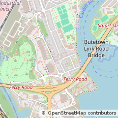 Map of Cardiff