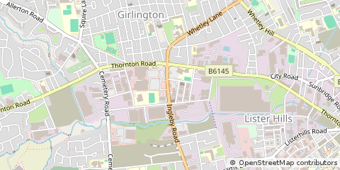 Map of Bradford