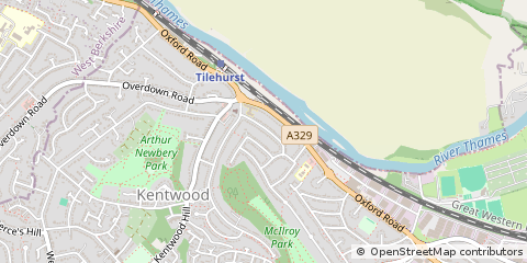 Map of Reading