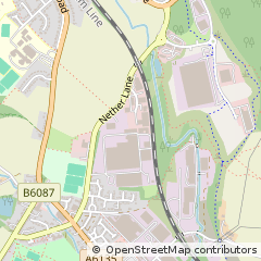 Map of Sheffield, Bolton