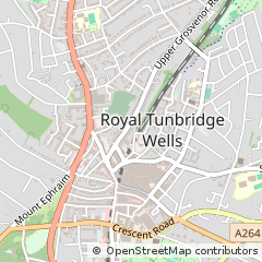 Map of Tunbridge Wells