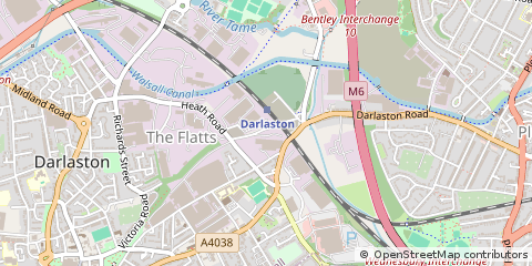 Map of Wednesbury