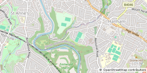 Map of Bristol