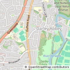 Map of Derby