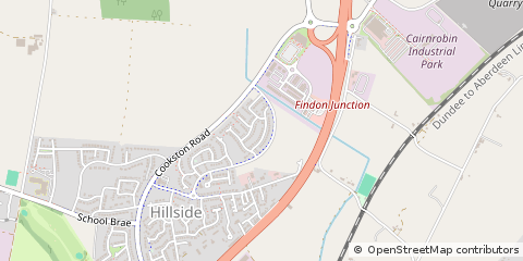 Map of Aberdeen