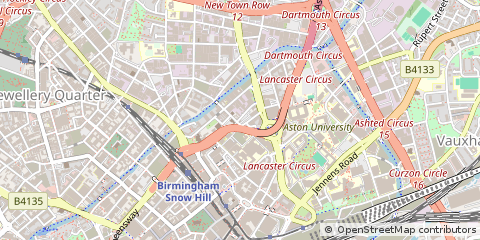 Map of Birmingham