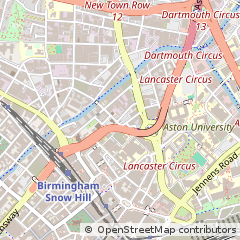 Map of Birmingham