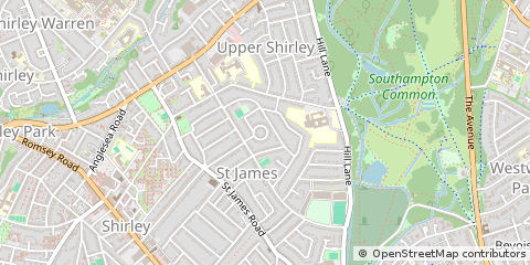 Map of Southampton