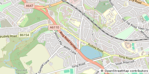 Map of Leeds