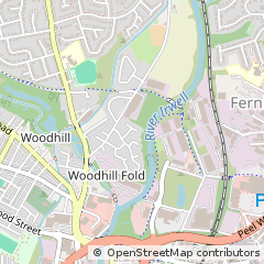 Map of Greater Manchester, Lancashire
