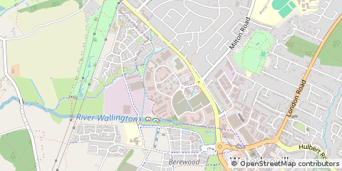 Map of Waterlooville