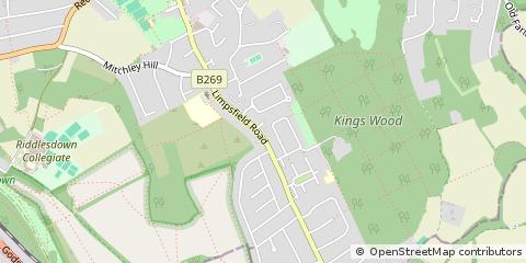 Map of South Croydon