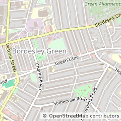 Map of Birmingham, West Midlands
