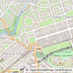 Map of Edinburgh