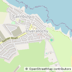 Map of Fraserburgh, Aberdeenshire