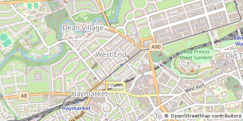 Map of Edinburgh