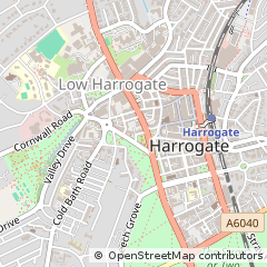 Map of Harrogate