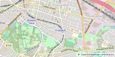 Map of Glasgow