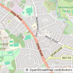 Map of Leeds