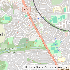 Map of Prestwich, Manchester