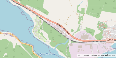 Map of Fort William