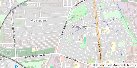Map of Hull