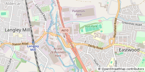 Map of Nottingham