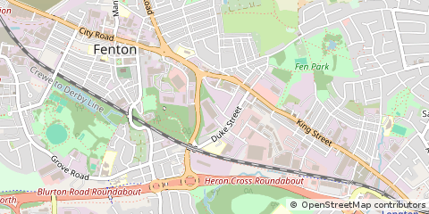 Map of Stoke-on-Trent